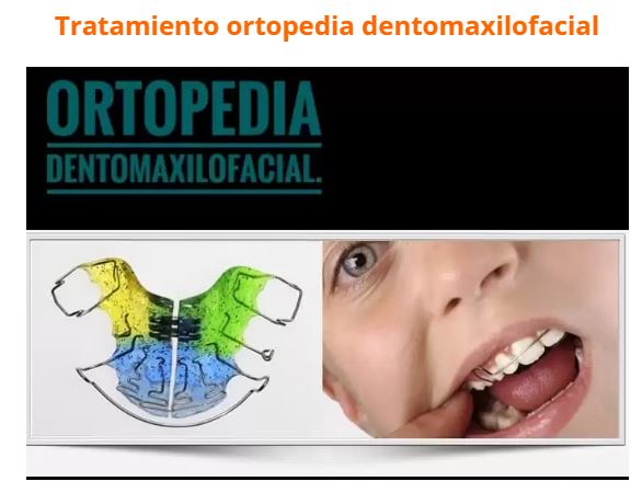 Ortodedia dento maxilofacial